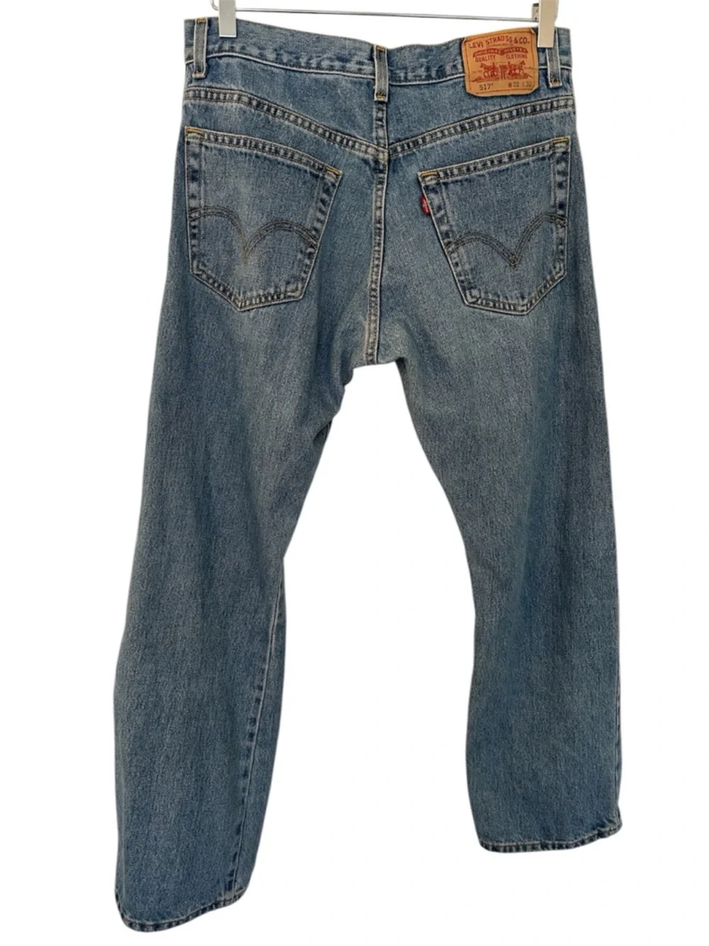 Levi’s Men’s 517 Bootcut Western Cowboy Blue Jeans Medium Wash Size 32 X 30